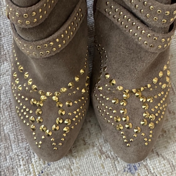 ASH Joyce suede Leather Booties Size 36 - Picture 4 of 10